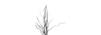 Rama artificial navideña 75cm plateado