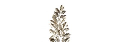 Rama artificial navideña 72cm champagne