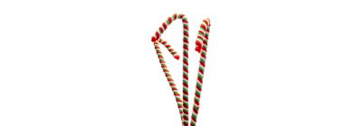 Rama artificial navideña 38cm multicolor