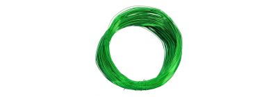 Alambre metálico 50g verde