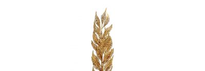 Rama artificial navideña 70cm bronce