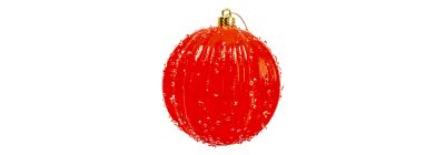 Esferas navideñas en forma de gota
