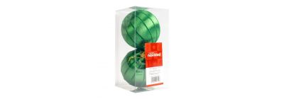 Esferas navideñas con relieve