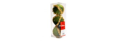 Esfera decorativa navideña 3und