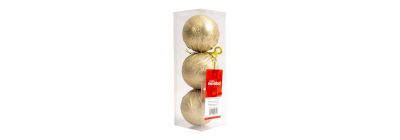 Esfera decorativa navideña 3und