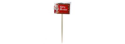 Estaca navideña Santa Claus