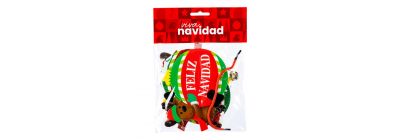 Figura colgante multicolor
