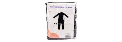 Disfraz infantil gato con accesorios 7-9a negro