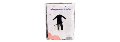 Disfraz infantil gato con accesorios 5-6a negro