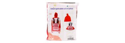 Disfraz infantil caperucita roja 5-6a