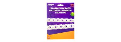 Guirnalda calaveras Halloween