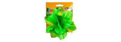 Prensa con flor 11cm verde