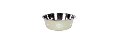 Taza metalica para mascota estampado 20cm surtido