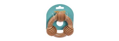 Juguete masticable para mascota marrón