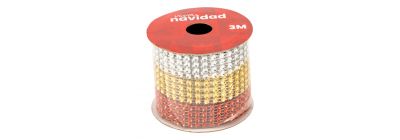 Cinta malla tricolor 3m