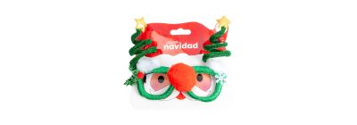Lentes navideños árbol