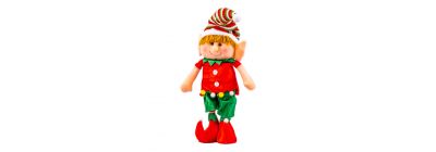 Peluche elfo plegable navideño