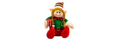 Peluche elfo niña afelpado