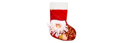 Bota Santa afelpada 43x26cm