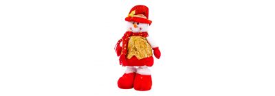 Peluche muñeco nieve plegable