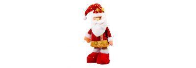 Peluche Santa plegable afelpado