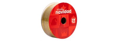 Cinta decorativa dorada