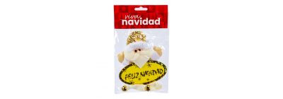 Peluche colgante Santa