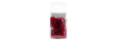 Alambre metálico 6.5cm rojo