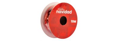 Alambre rojo navideño 10 m