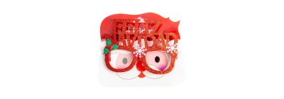 Lentes navideños