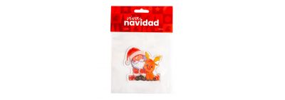 Pegatina navideña decorativa