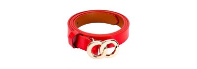 Faja para dama detalle hebilla doble circulo