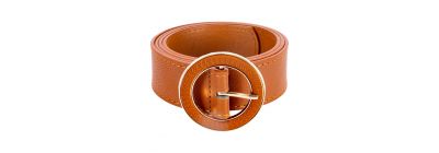 Faja para dama hebilla circular con relieve