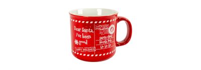 Taza Dear Santa navideña