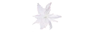 Flor artificial navideña 45cm