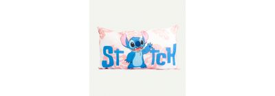 Almoahada rectangular Stitch rosa
