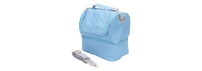 Lonchera de aislamiento celeste