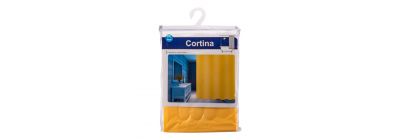 Cortina baño beige 13 piezas