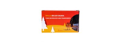Luz cálida navideña