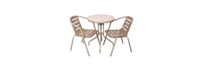 Set mesa y silla terraza