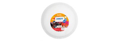 Lienzo redondo blanco 30cm