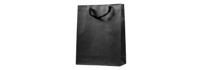 Bolsa de papel negra práctica