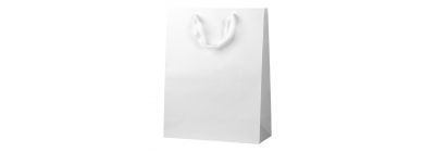 Bolsa papel blanca grande