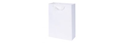 Bolsa papel blanca mediana