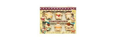 Set figuras Pompompurin 6 piezas