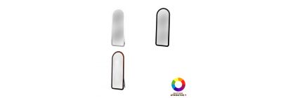 Espejo madera borde clásico