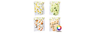 Guante cocina diseño frutas