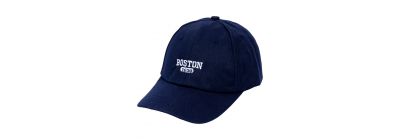 Gorra hombre azul estampada
