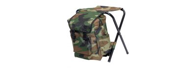 Banco plegable estampado camuflado