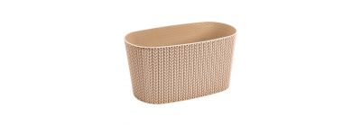 Maceta plástica marrón 4.7l